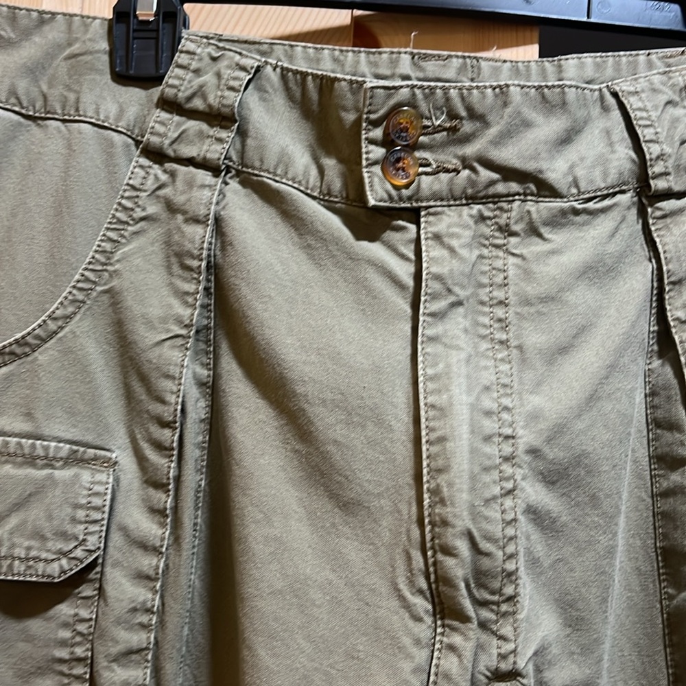 Cabelas army green pants /zip off shorts men’s - Picture 3 of 10